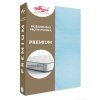 Prześcieradło Frotte PREMIUM na wysoki materac 120x200 na gumkę wz. 009 niebieski